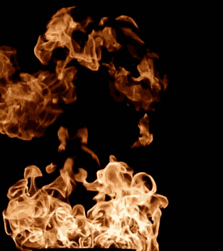 Gas Flame Animated